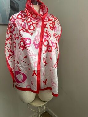 Toyota racing pink ribbon, breast cancer, scarf